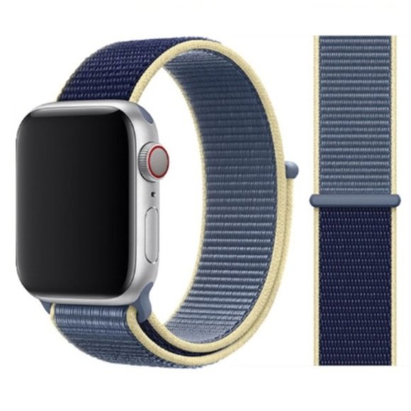 NEW Alaskan Blue Strap Loop For Apple Watch - Picture 1 of 4